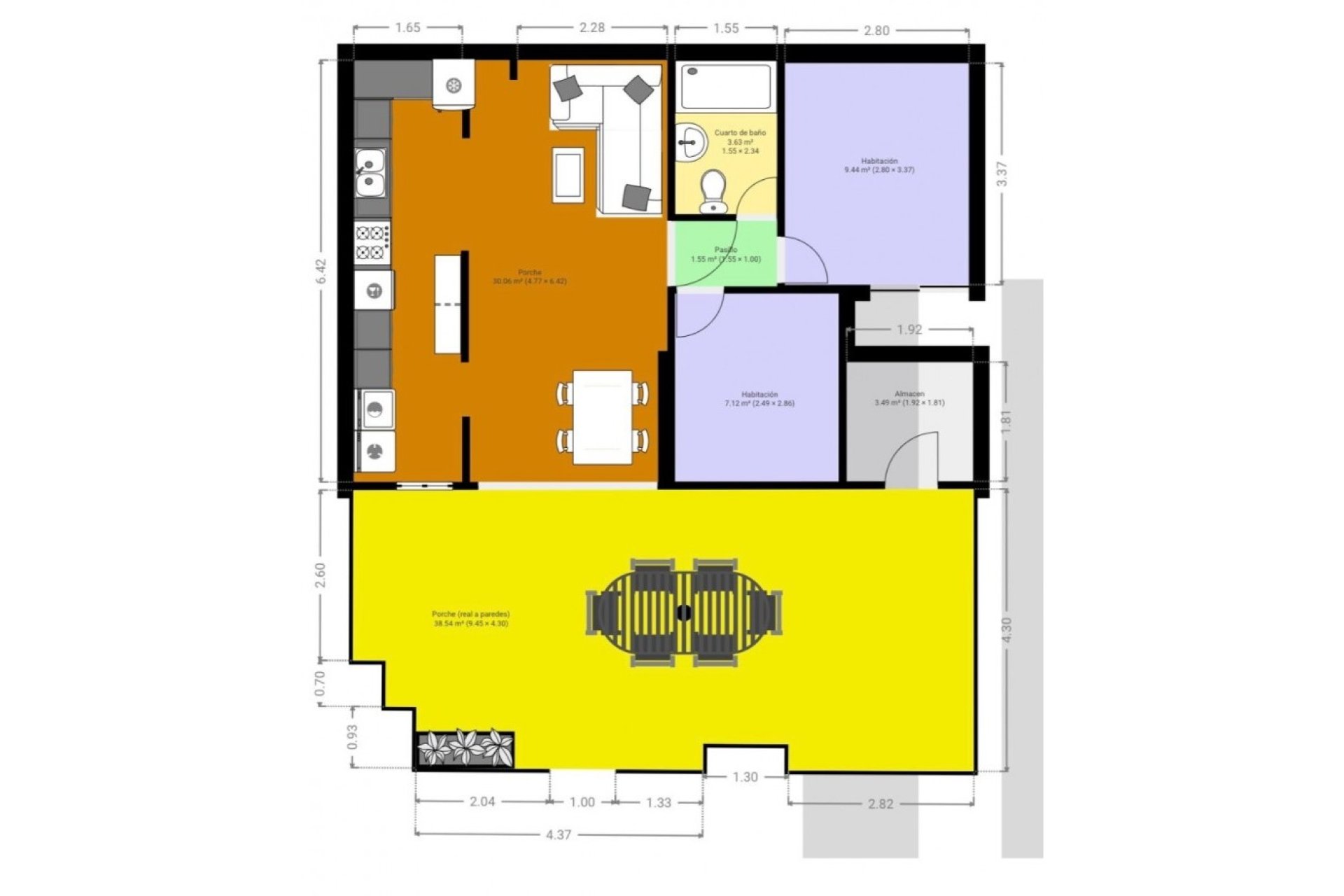 Herverkoop - Townhouse / Duplex / Corner - Orihuela Costa - Cabo Roig