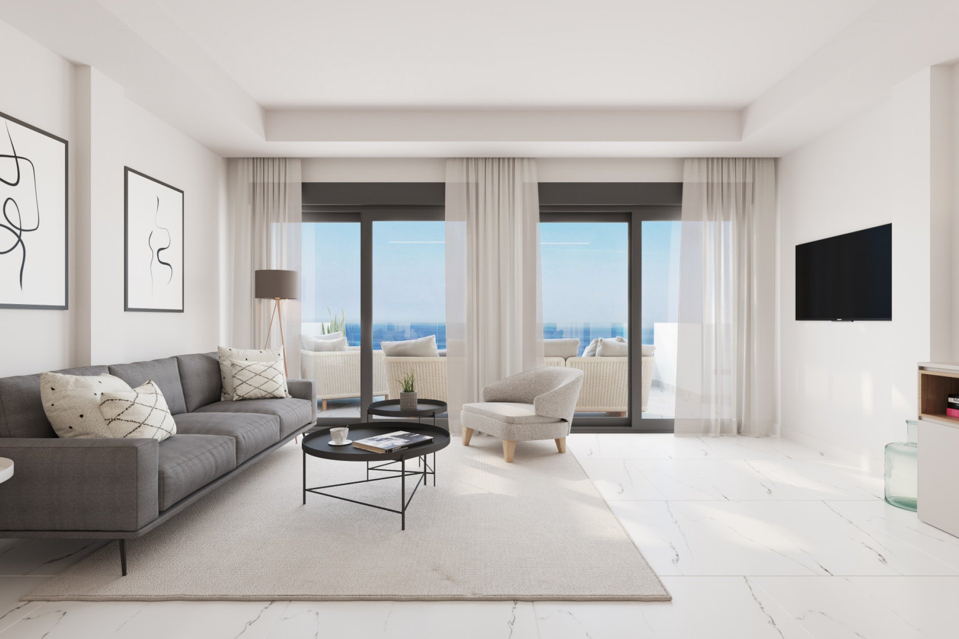 New Build - Apartment / flat - Casares Costa - Casares