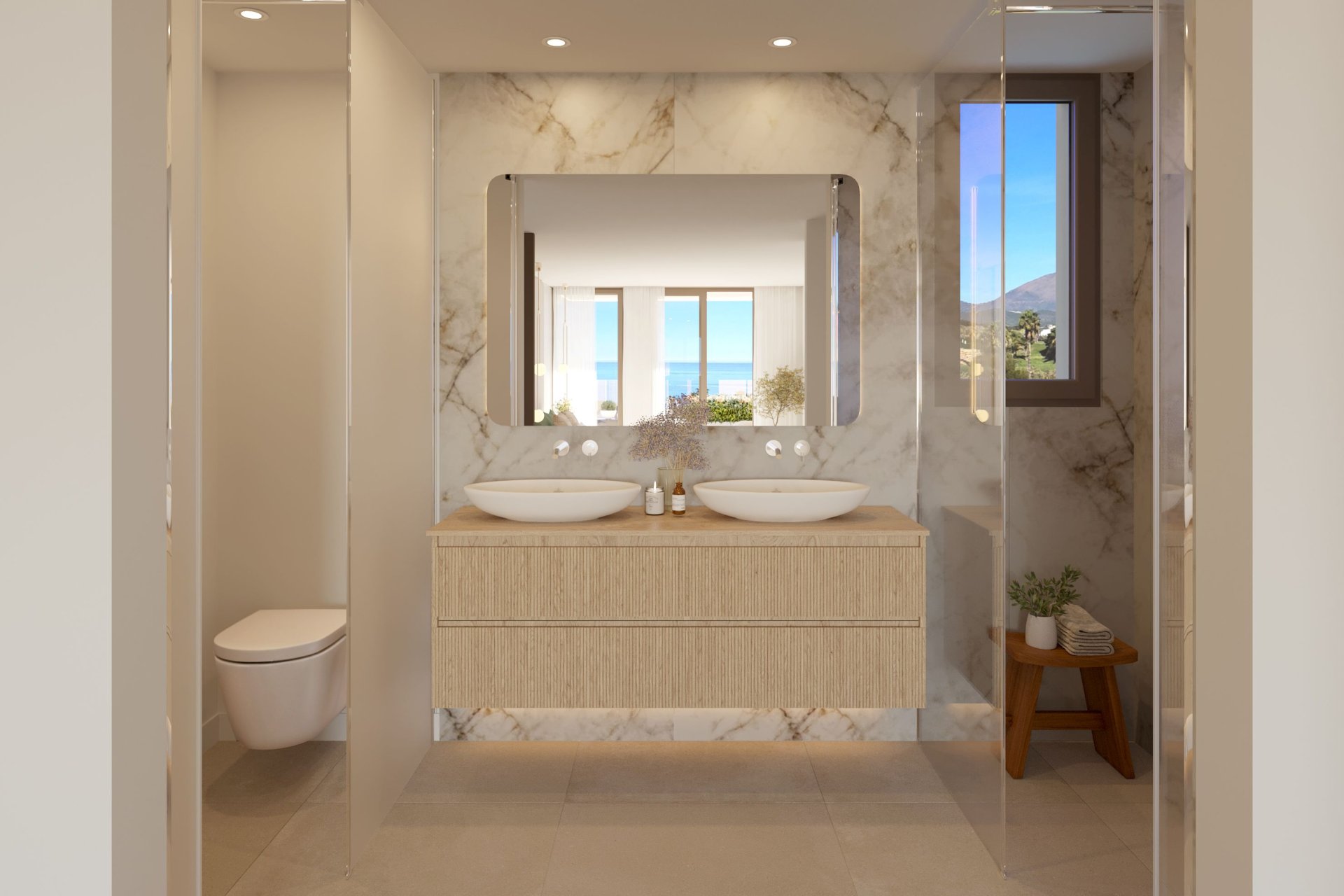 New Build - Apartment / flat - Casares Costa - Casares