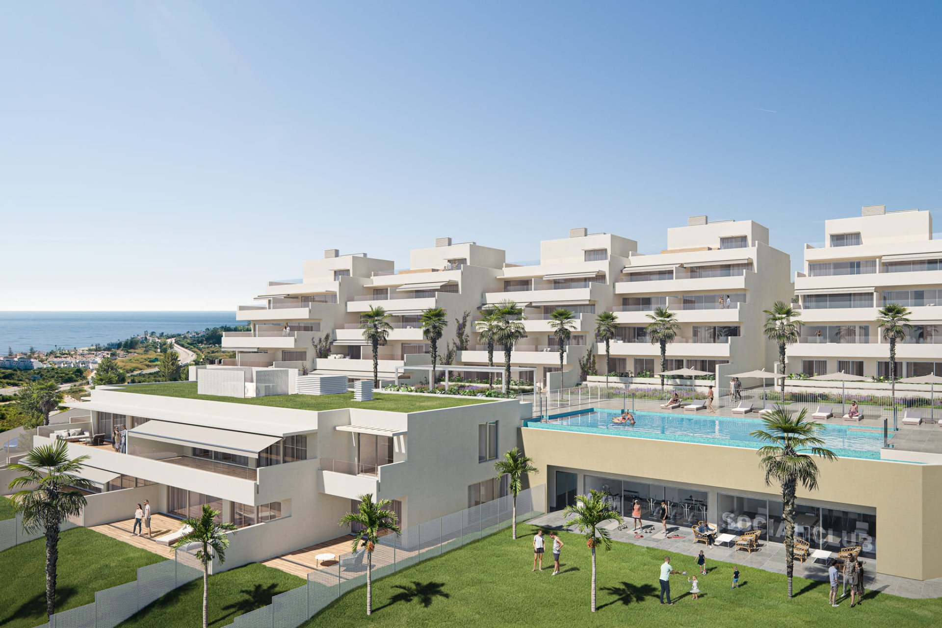 New Build - Apartment / flat - Estepoa - Estepona
