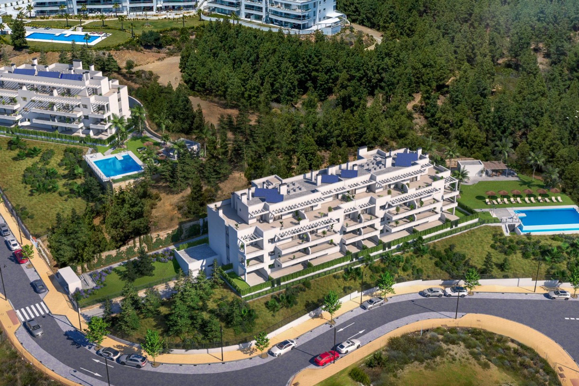 New Build - Apartment / flat - Las Lagunas de Mijas