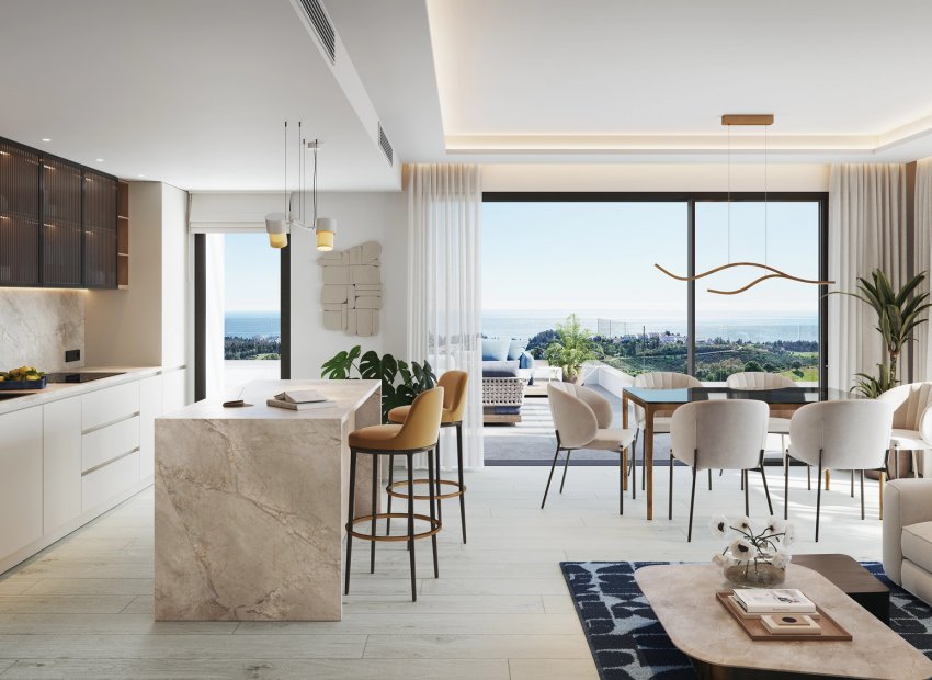 New Build - Apartment / flat - Las Lagunas de Mijas
