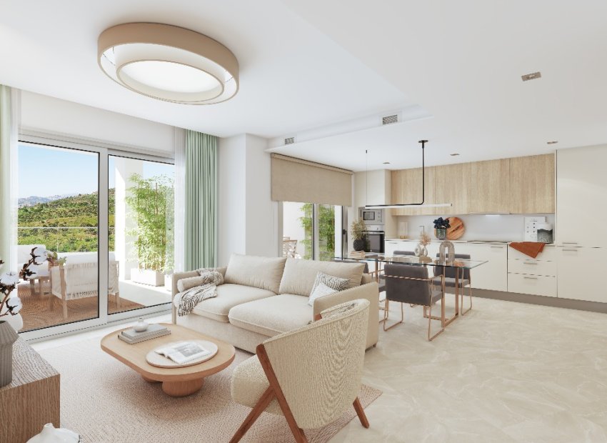 New Build - Apartment / flat - Las Lagunas de Mijas