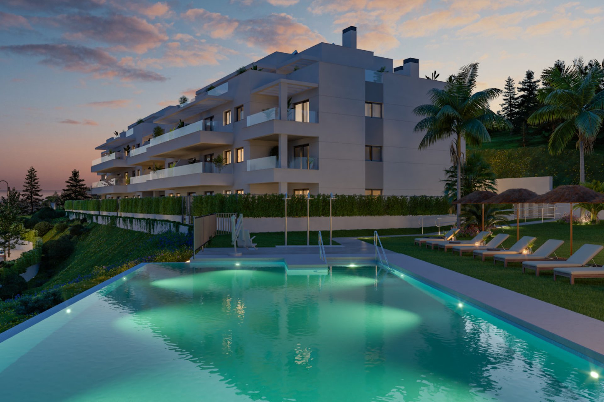 New Build - Apartment / flat - Las Lagunas de Mijas