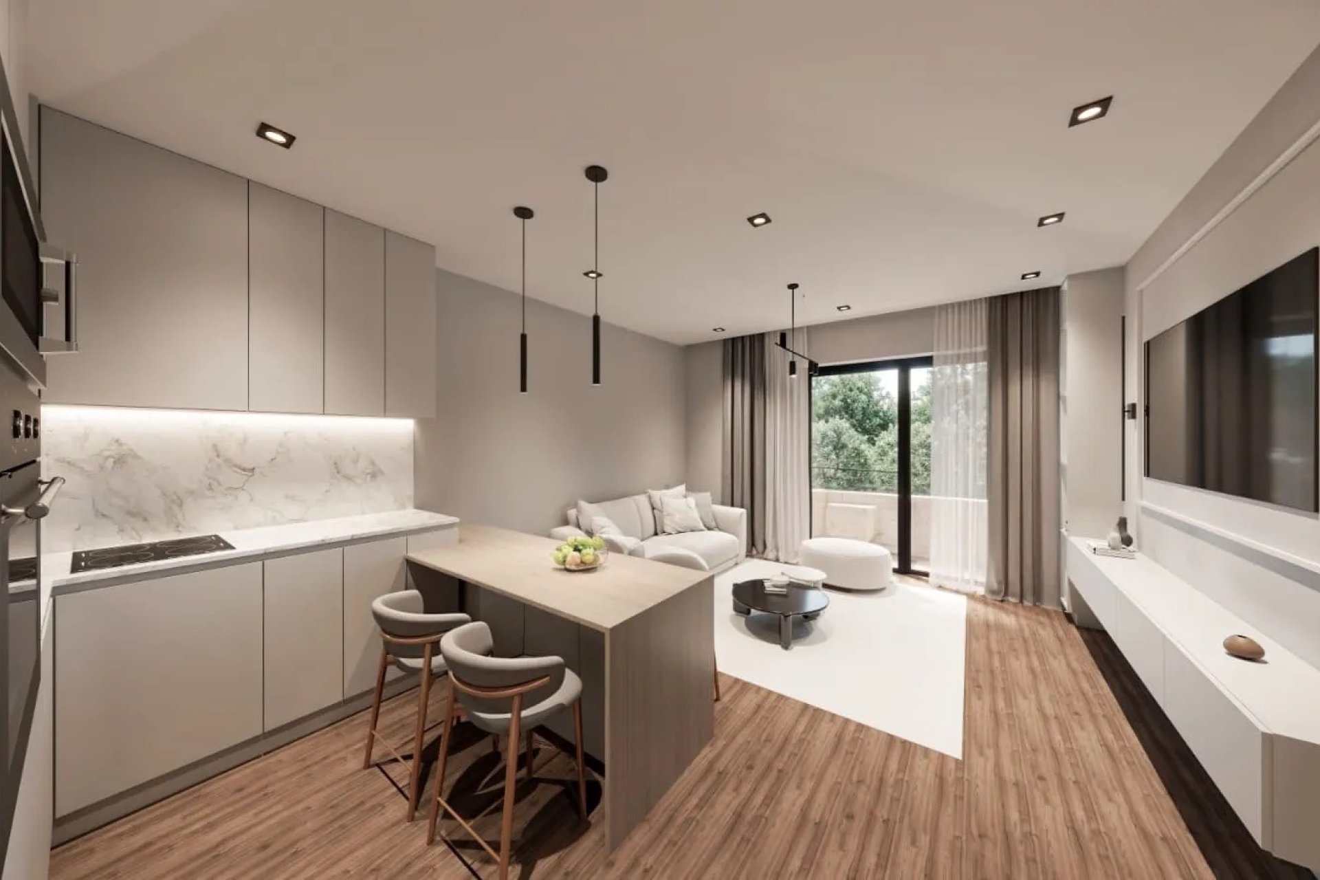 New Build - Apartment / flat - Las Lagunas de Mijas