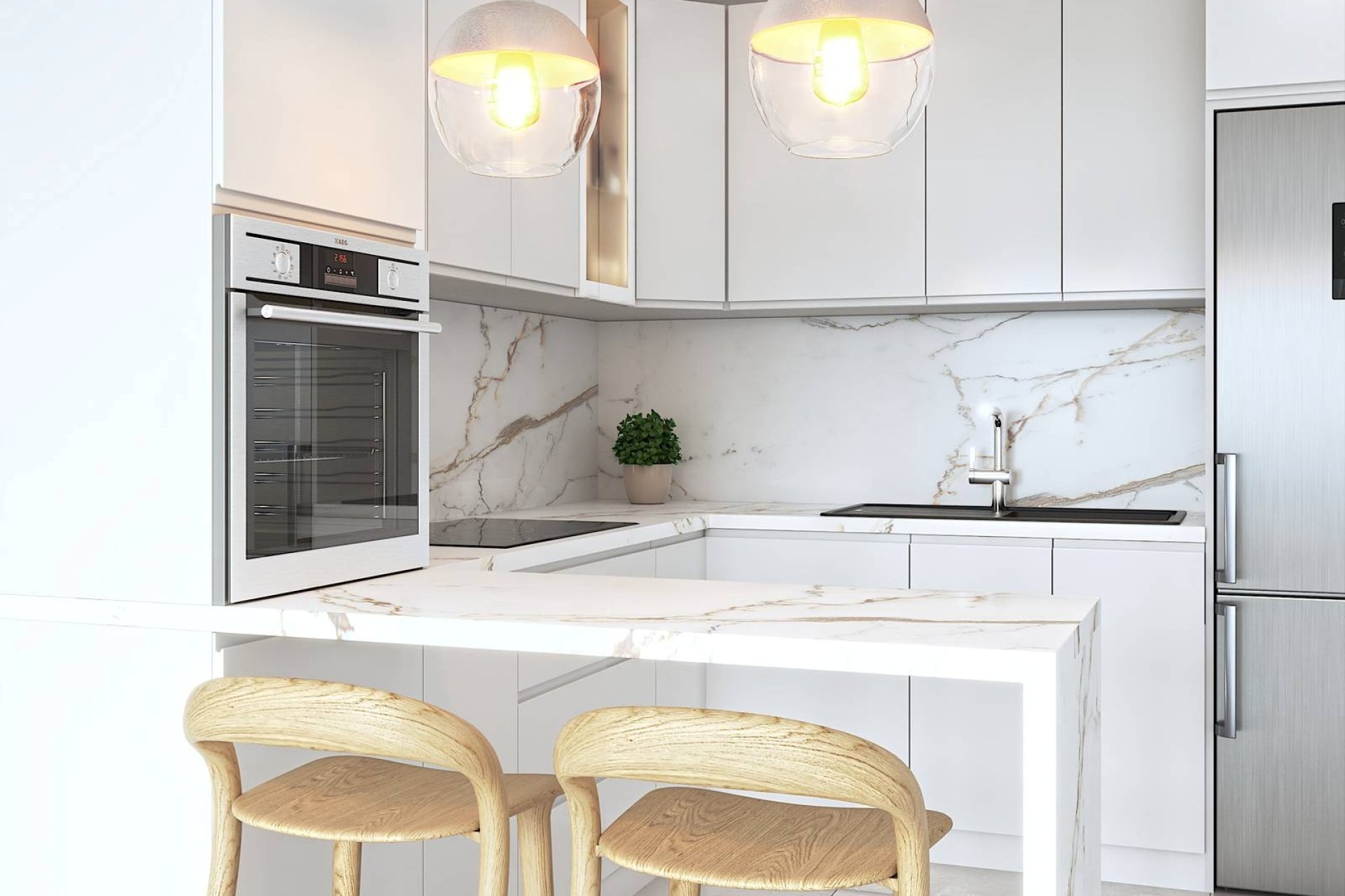 New Build - Apartment / flat - Las Lagunas de Mijas