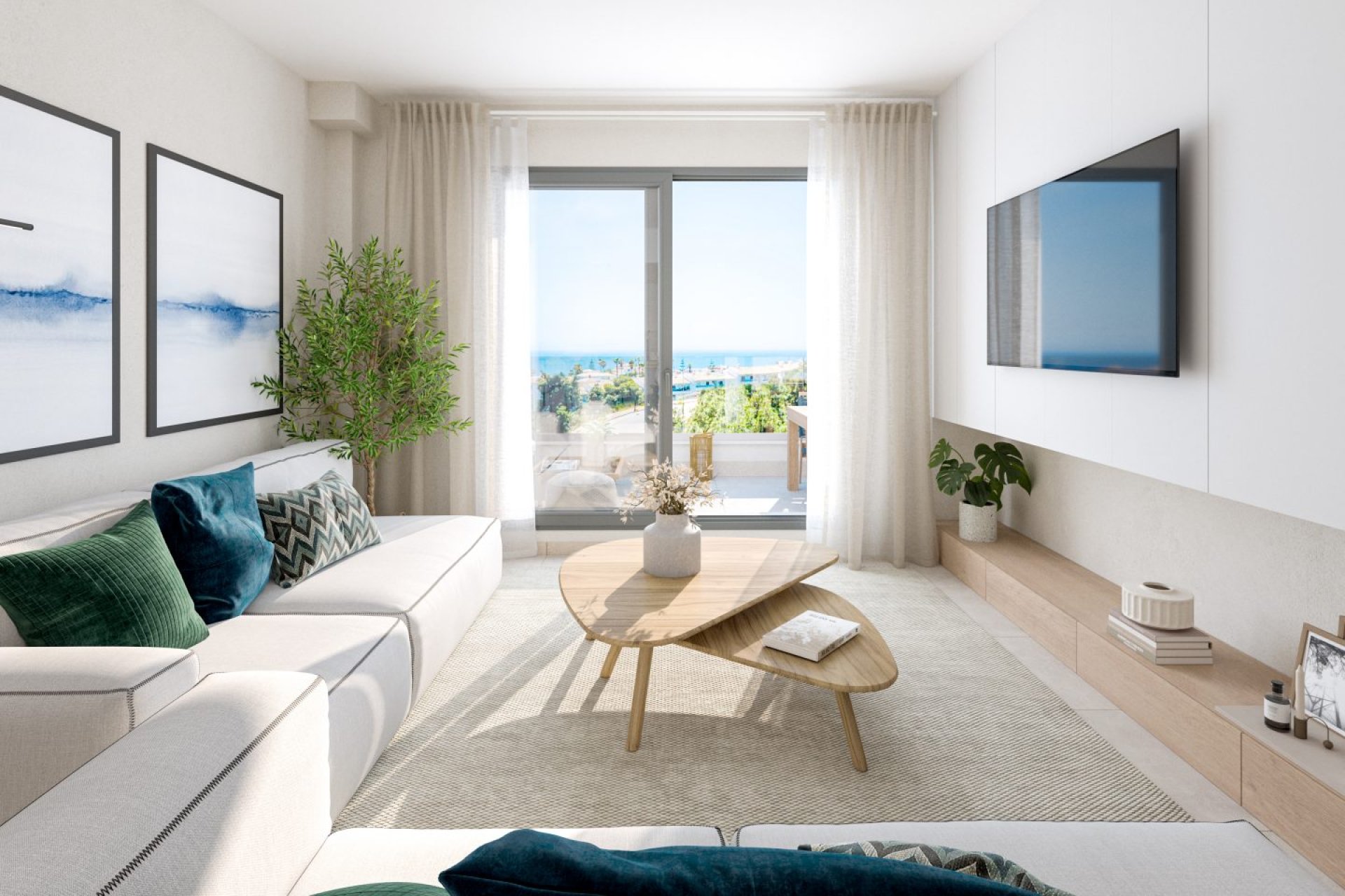 New Build - Apartment / flat - Las Lagunas de Mijas