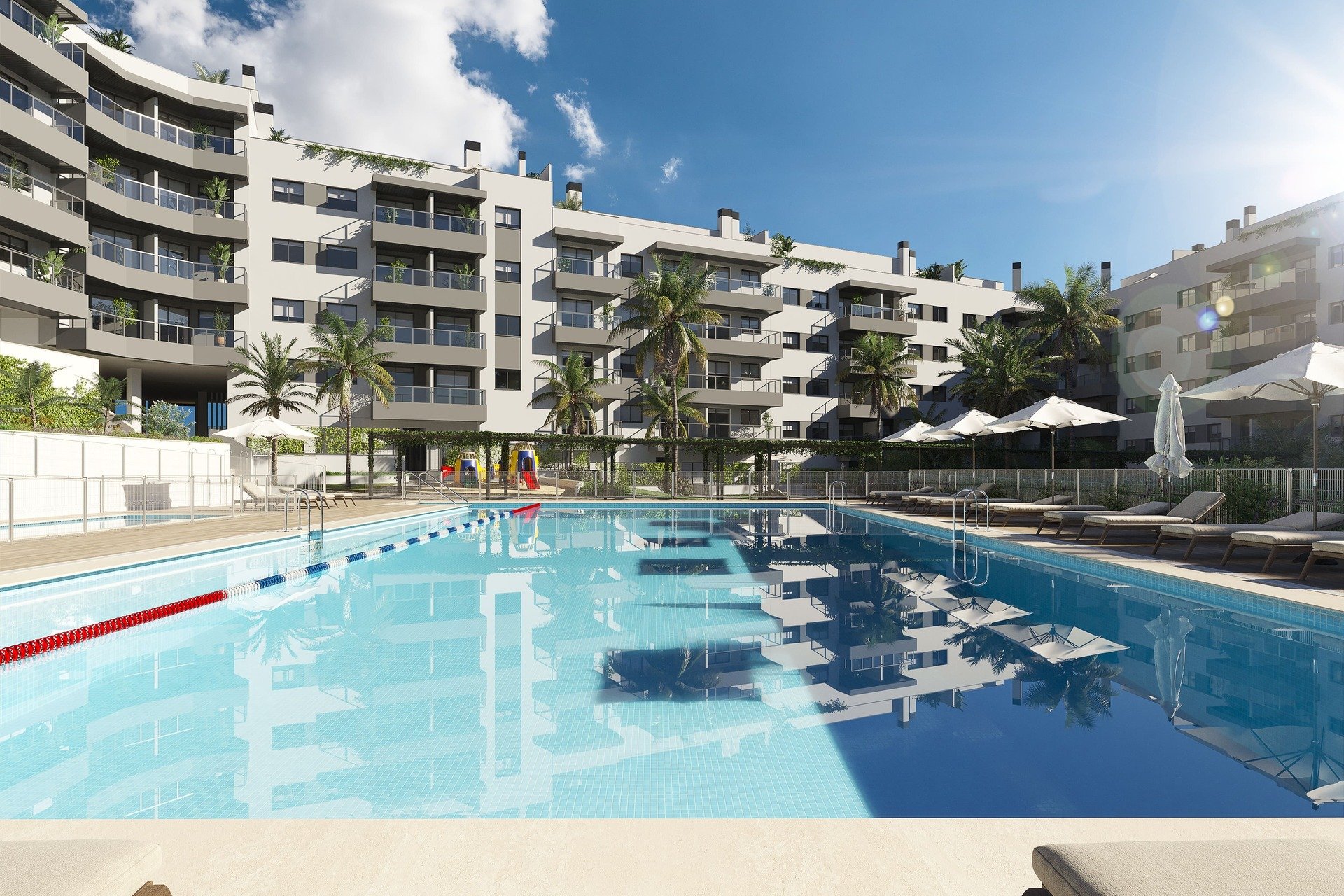 New Build - Apartment / flat - Las Lagunas de Mijas