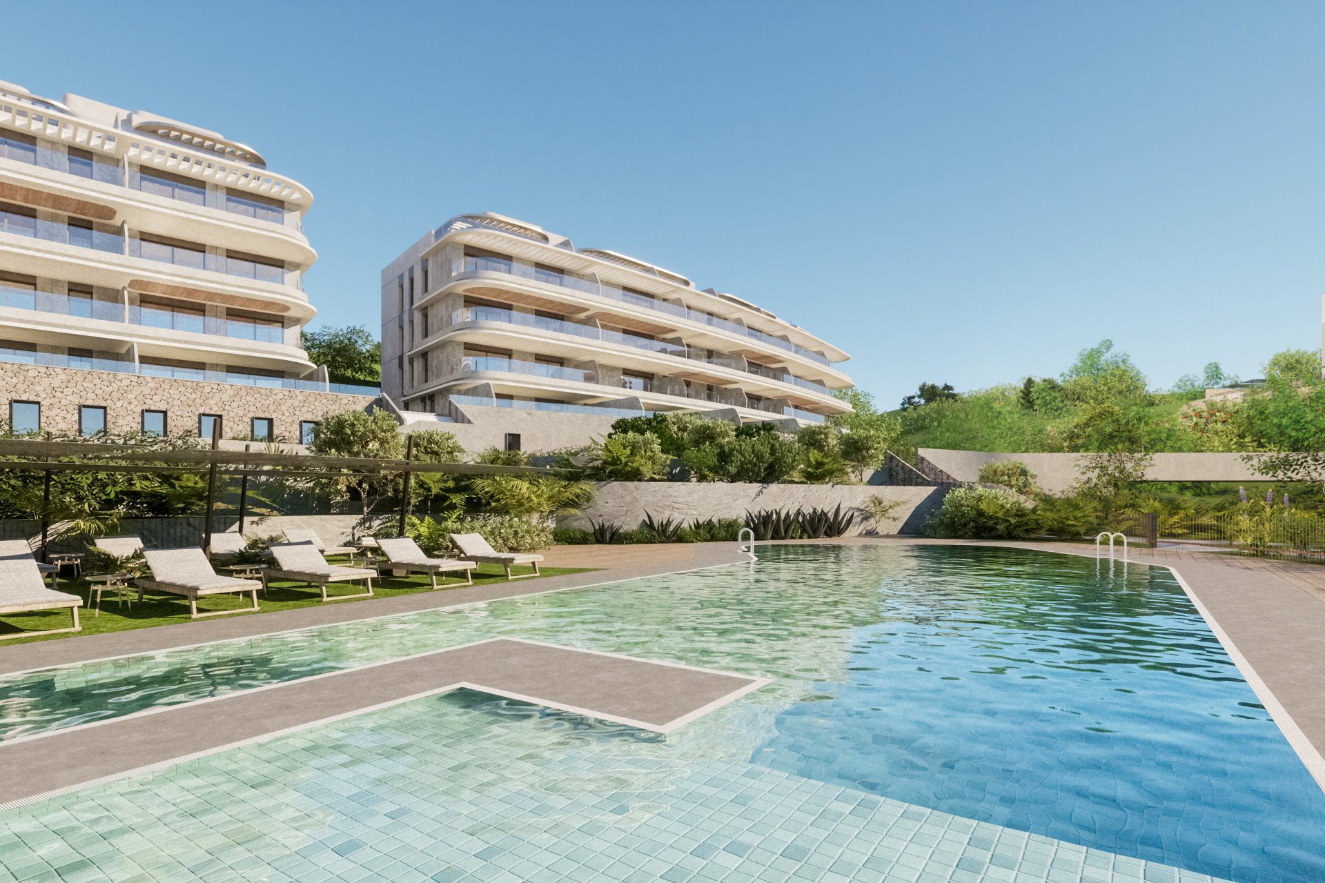 New Build - Apartments - Flats - Las Lagunas de Mijas
