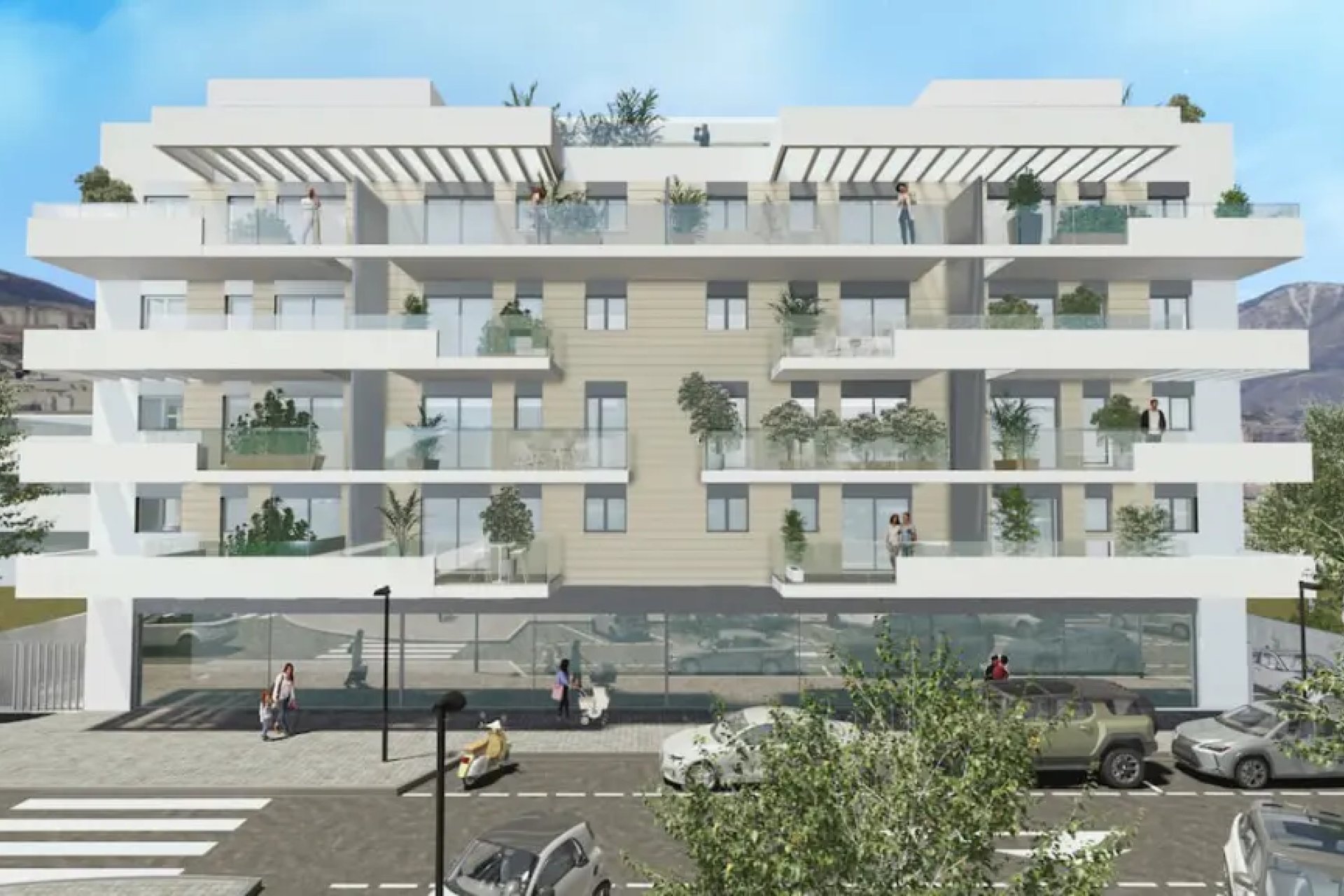 New Build - Apartments - Flats - Las Lagunas de Mijas