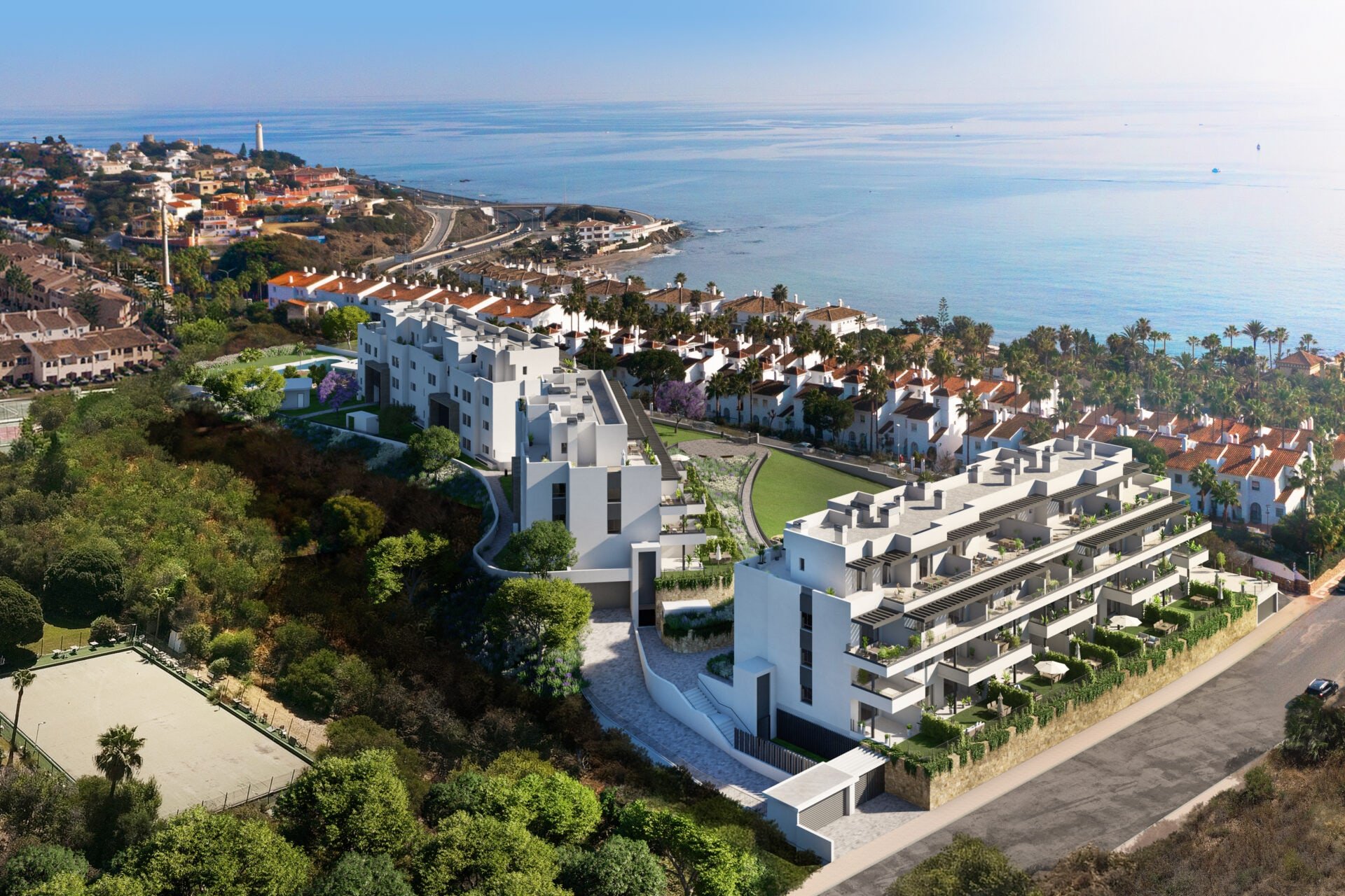 New Build - Apartments - Flats - Las Lagunas de Mijas