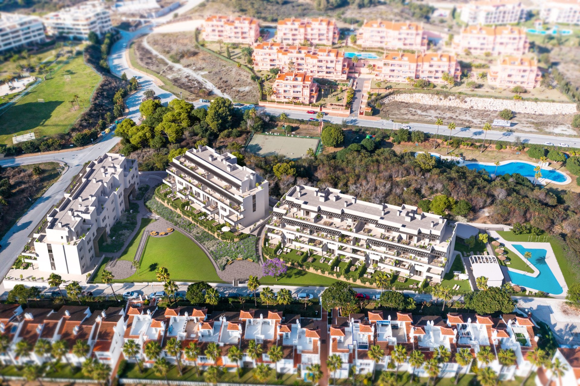 New Build - Apartments - Flats - Las Lagunas de Mijas