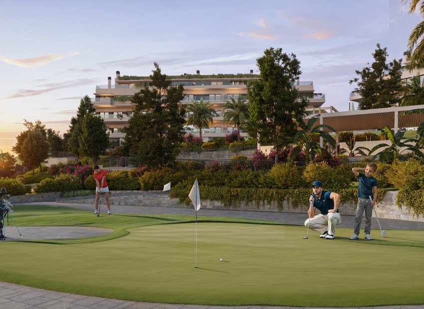 New Build - Apartments - Flats - Las Lagunas de Mijas
