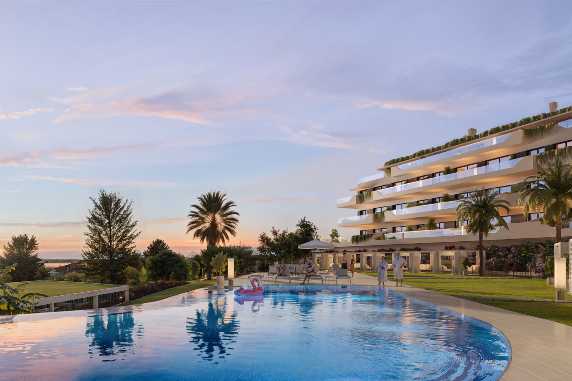 New Build - Apartments - Flats - Las Lagunas de Mijas