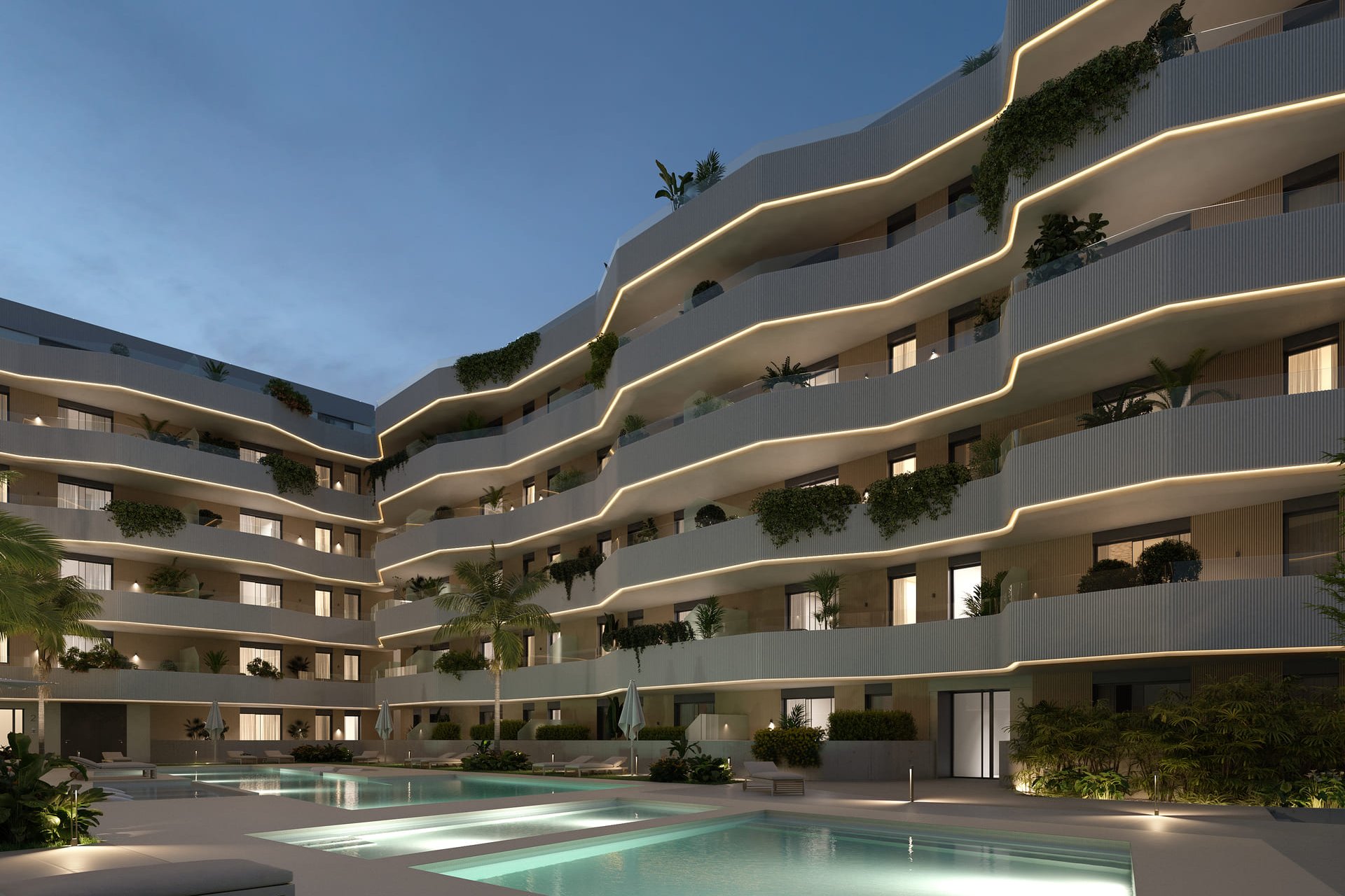 New Build - Apartments - Flats - Las Lagunas de Mijas