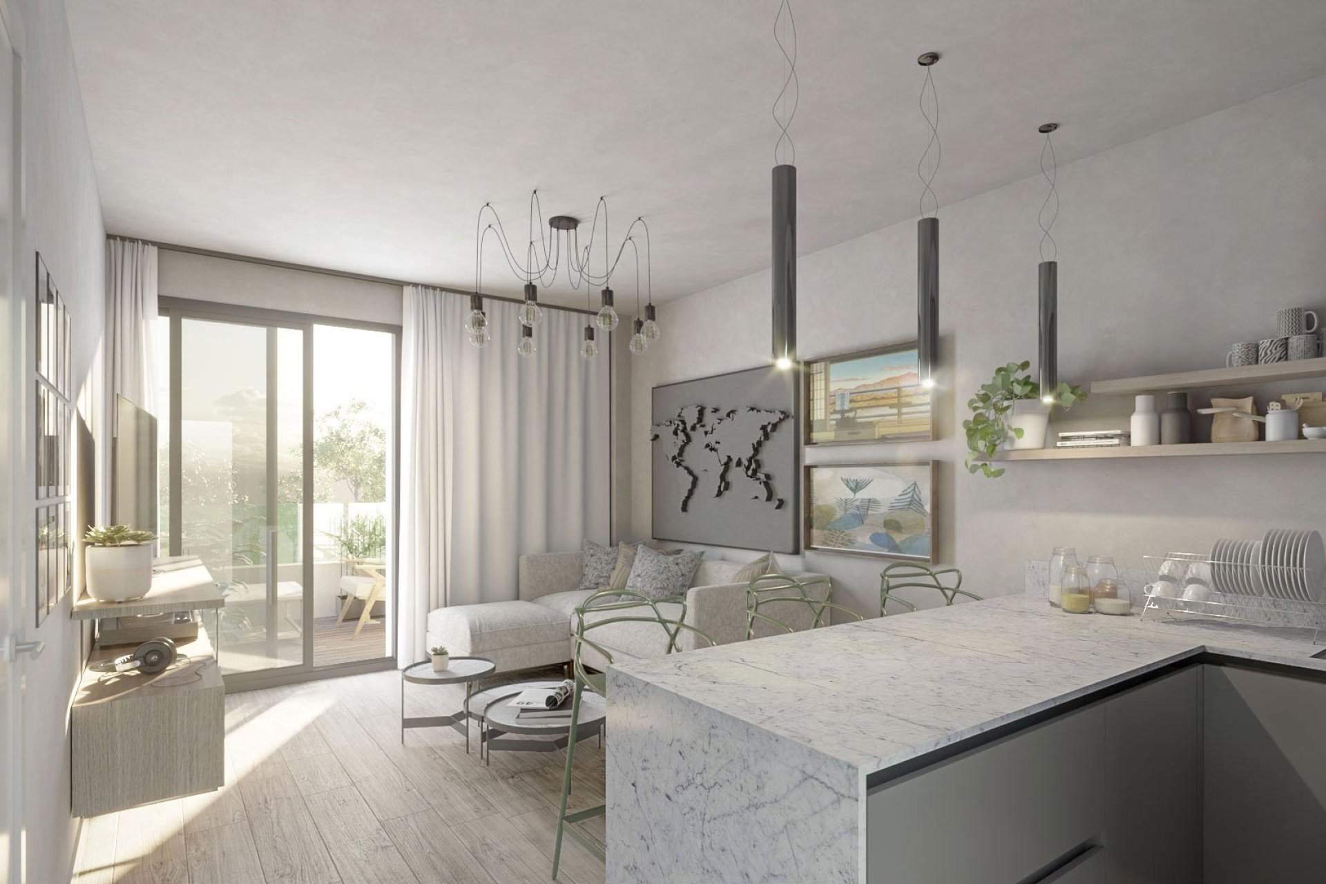 New Build - Apartments - Flats - Las Lagunas de Mijas
