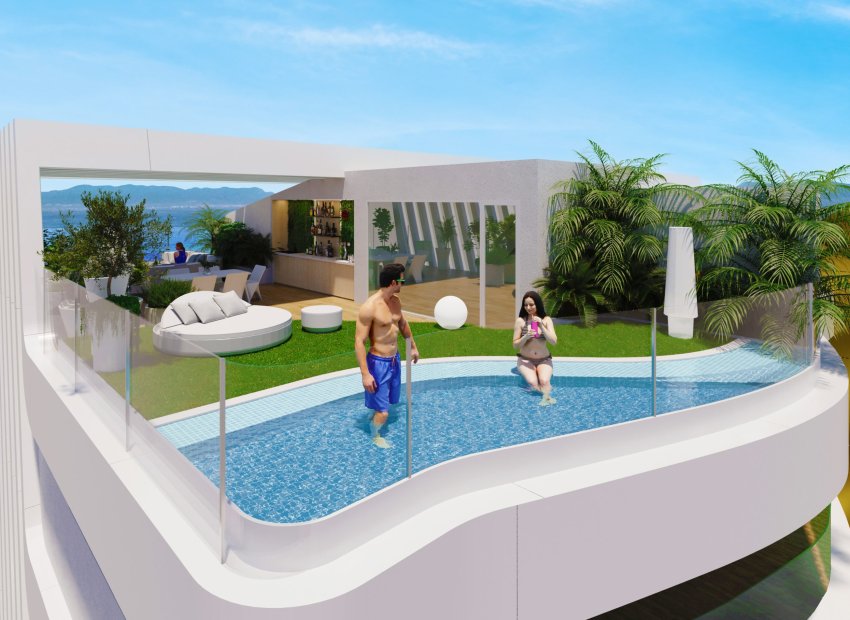 Nieuwbouw Woningen - Apartments - Flats - La Manga del Mar Menor