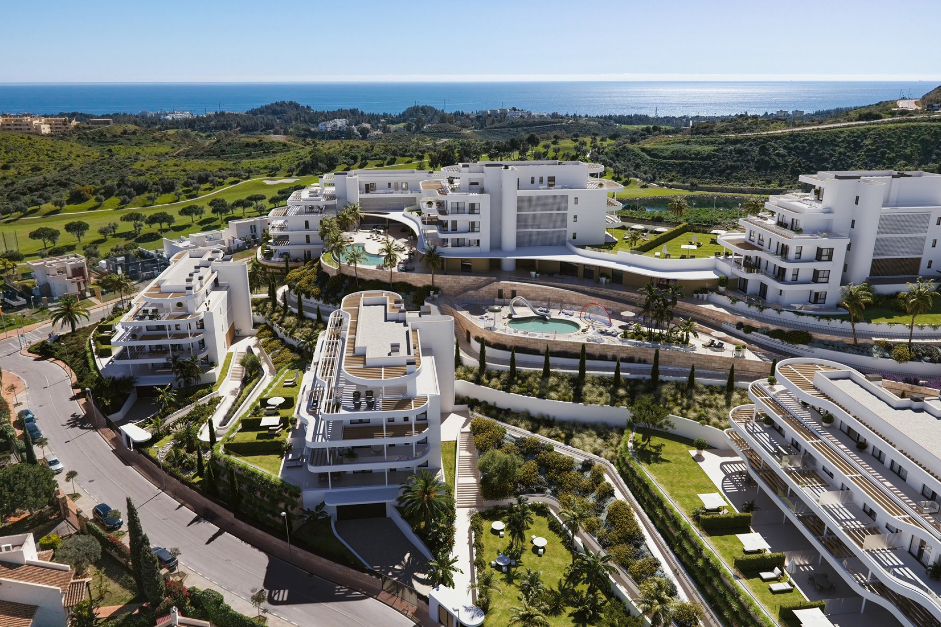 Nieuwbouw Woningen - Apartments - Flats - Las Lagunas de Mijas