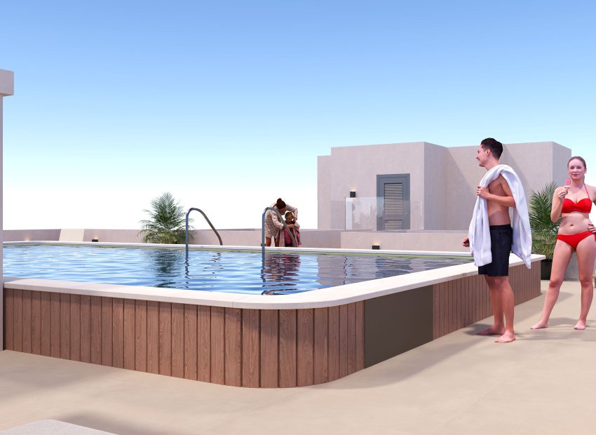 Nieuwbouw Woningen - Apartments - Flats - San Miguel de Salinas