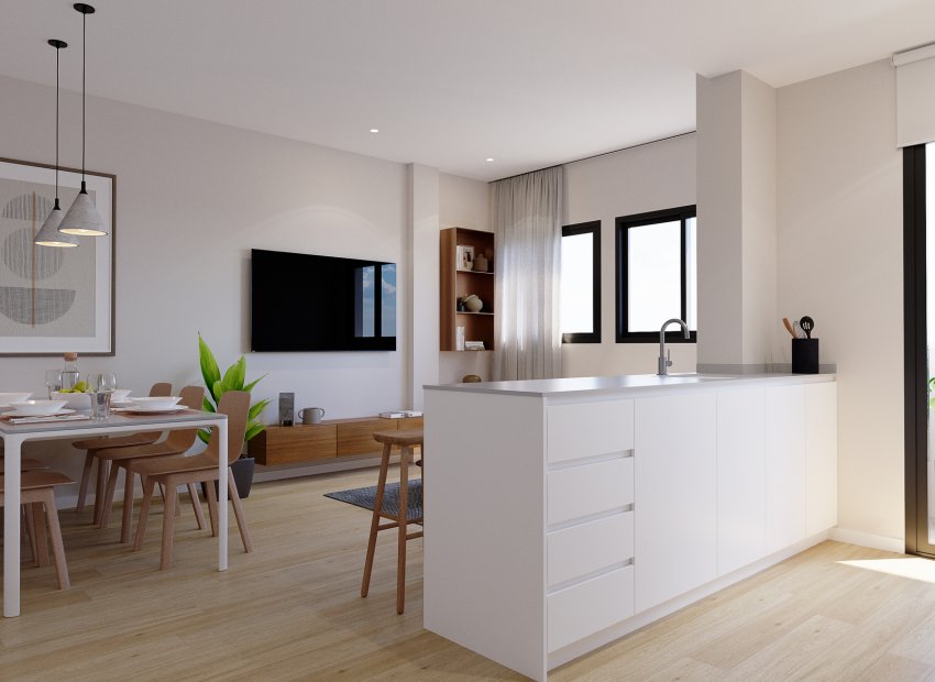 Nieuwbouw Woningen - Appartement / flat - Algorfa