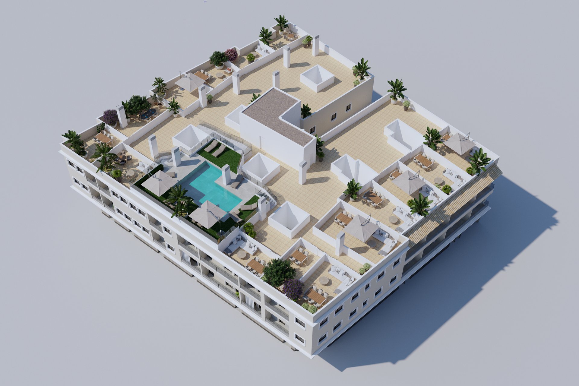 Nieuwbouw Woningen - Appartement / flat - Algorfa