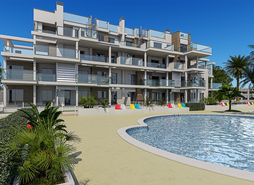 Nieuwbouw Woningen - Appartement / flat - Denia