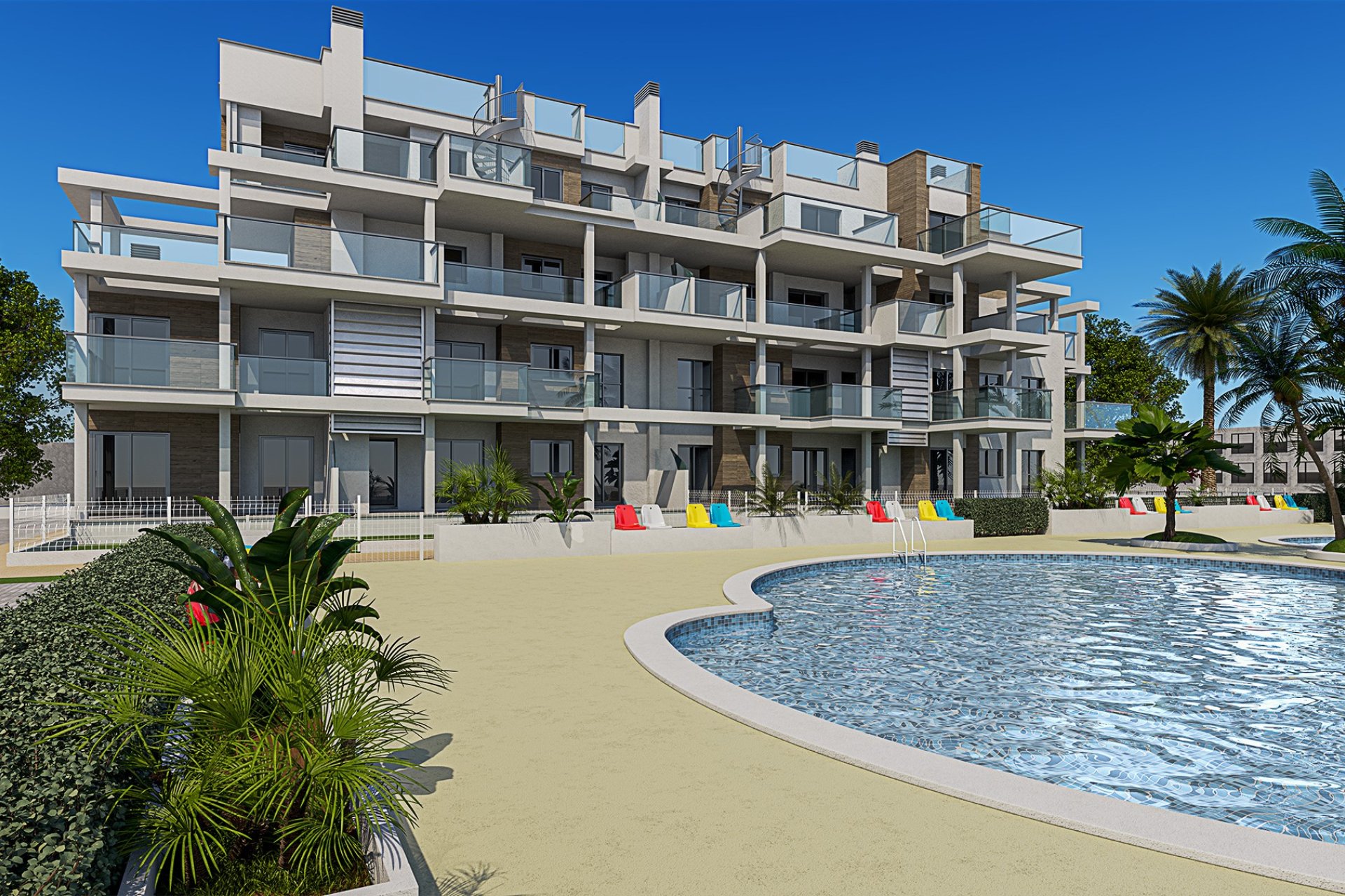Nieuwbouw Woningen - Appartement / flat - Denia