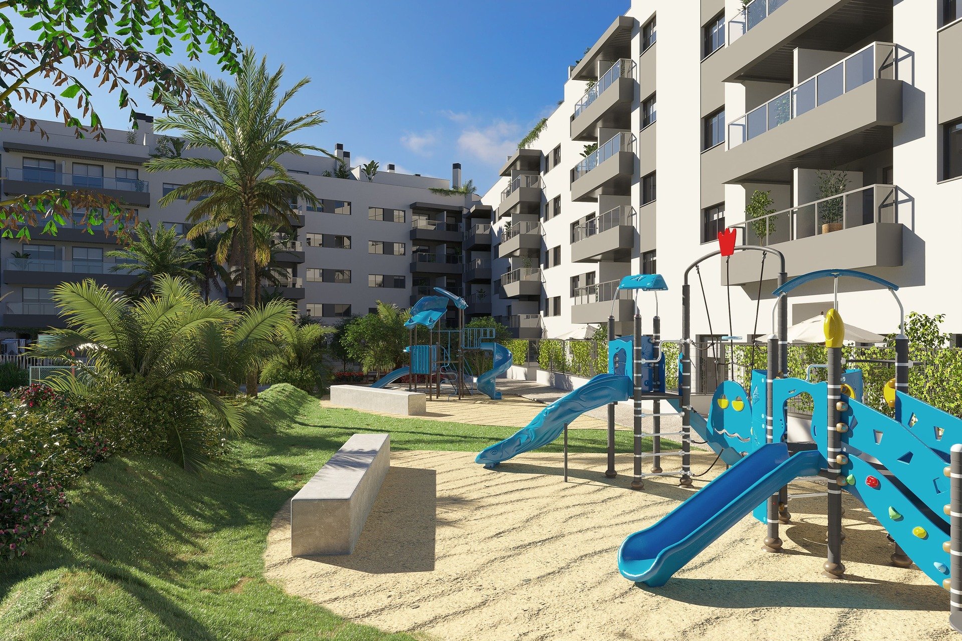 Nieuwbouw Woningen - Appartement / flat - Las Lagunas de Mijas