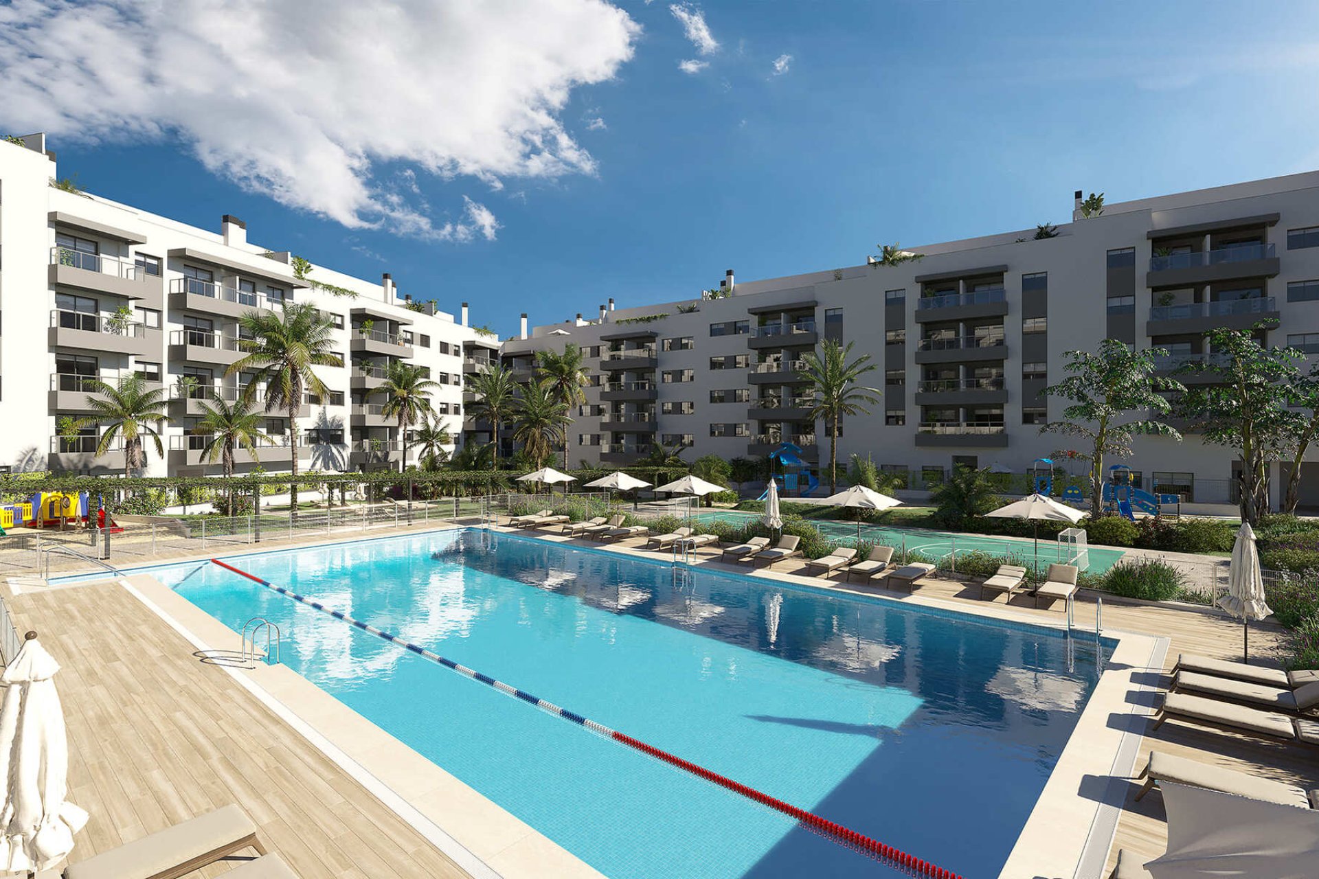 Nieuwbouw Woningen - Appartement / flat - Las Lagunas de Mijas