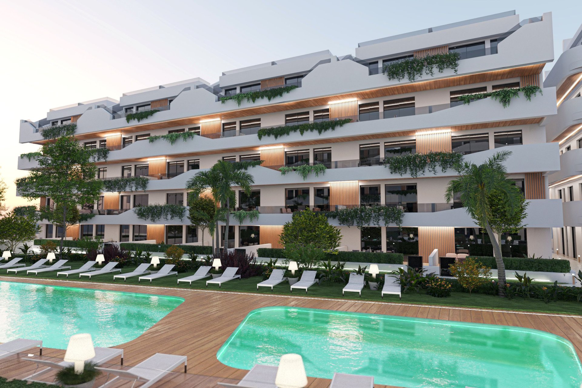 Nieuwbouw Woningen - Appartement / flat - Santiago de la Ribera