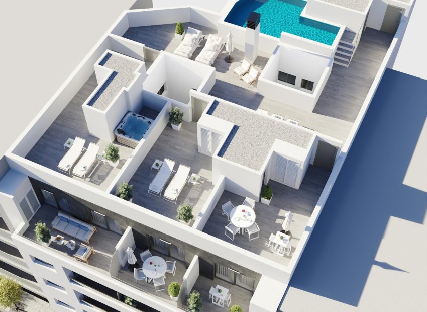 Nieuwbouw Woningen - Appartement / flat - Torrevieia - Torrevieja