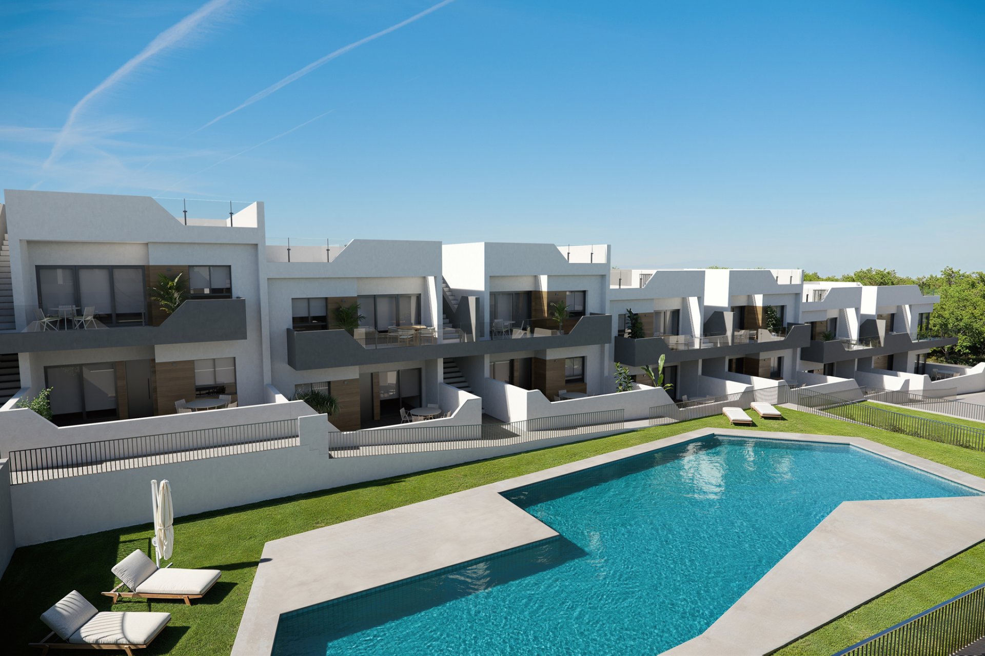 Nieuwbouw Woningen - Bungalow - San Miguel de Salinas