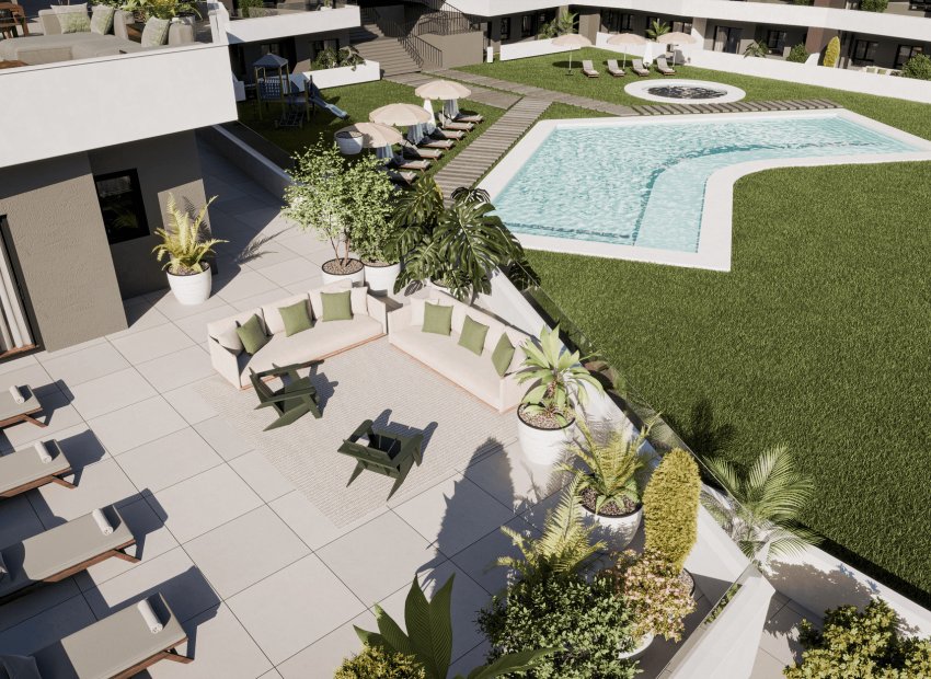 Nieuwbouw Woningen - Bungalow - San Miguel de Salinas