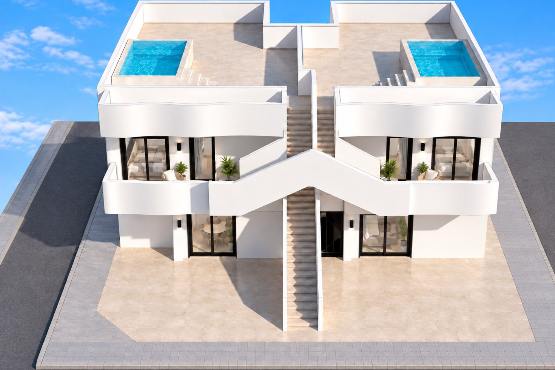 Nieuwbouw Woningen - Bungalow - San Pedro del Pinatar