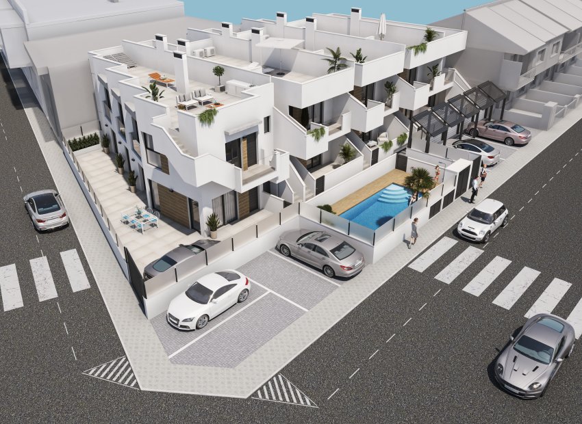 Nieuwbouw Woningen - Bungalow - San Pedro del Pinatar