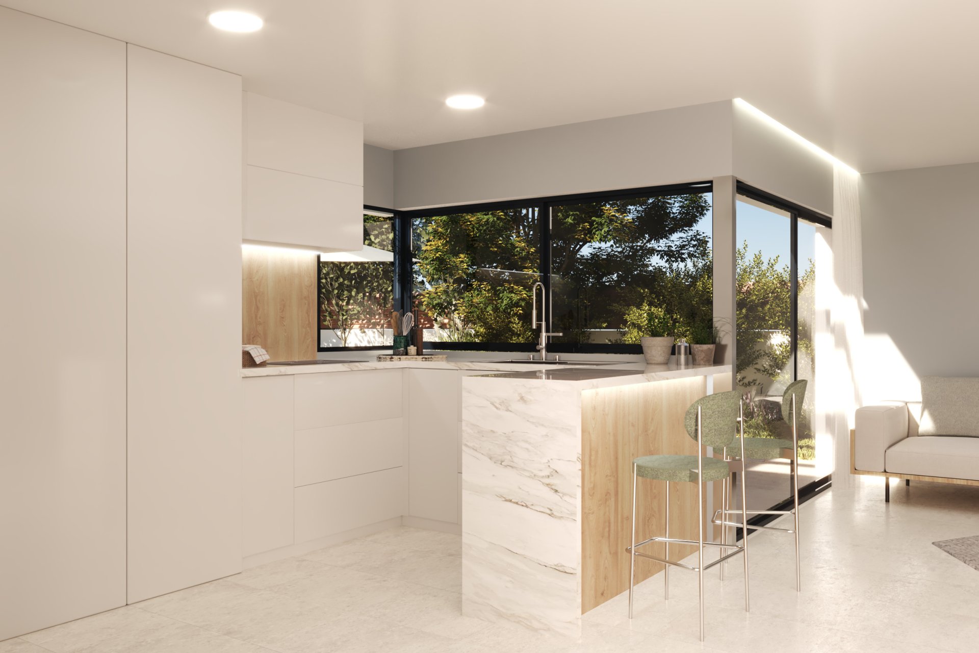 Nieuwbouw Woningen - Townhouse / Duplex / Corner - Alfas del Pí