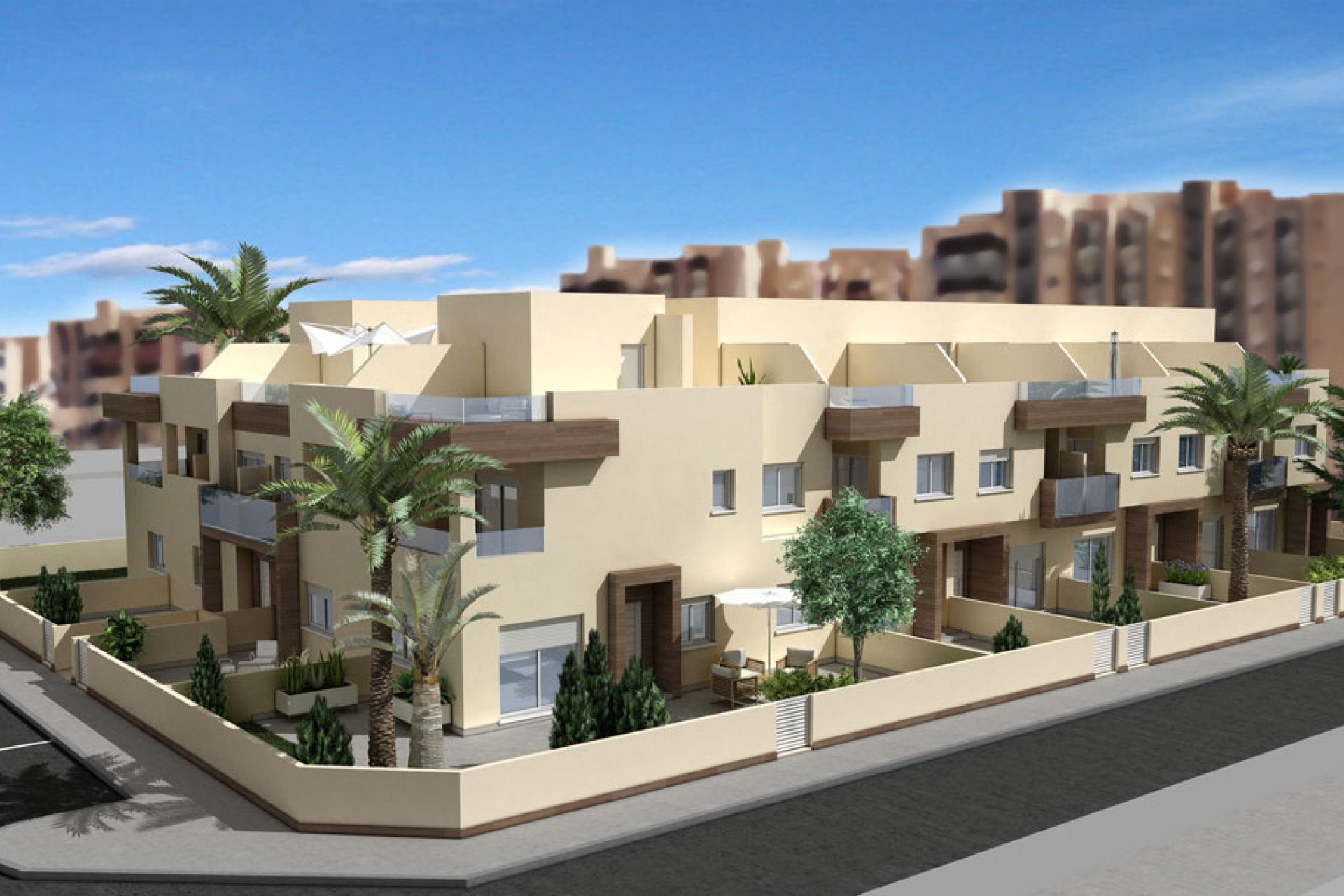 Nieuwbouw Woningen - Townhouse / Duplex / Corner - La Manga del Mar Menor