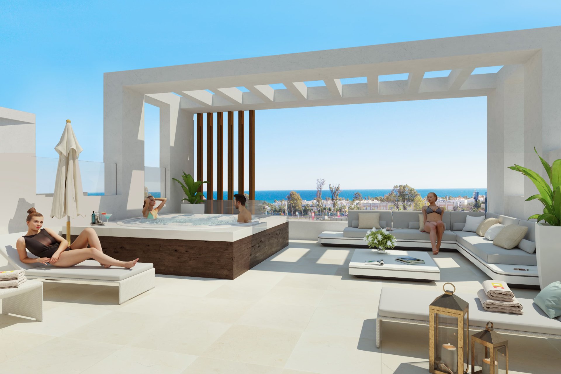 Nieuwbouw Woningen - Townhouse / Duplex / Corner - Las Lagunas de Mijas