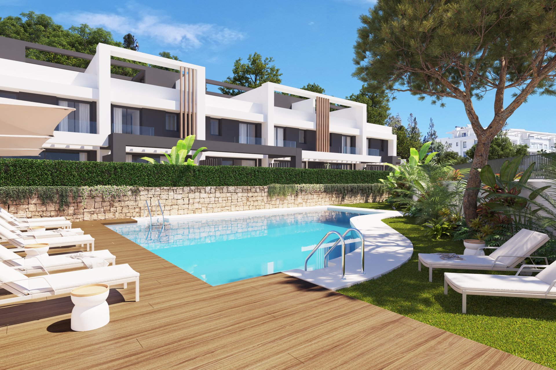 Nieuwbouw Woningen - Townhouse / Duplex / Corner - Las Lagunas de Mijas