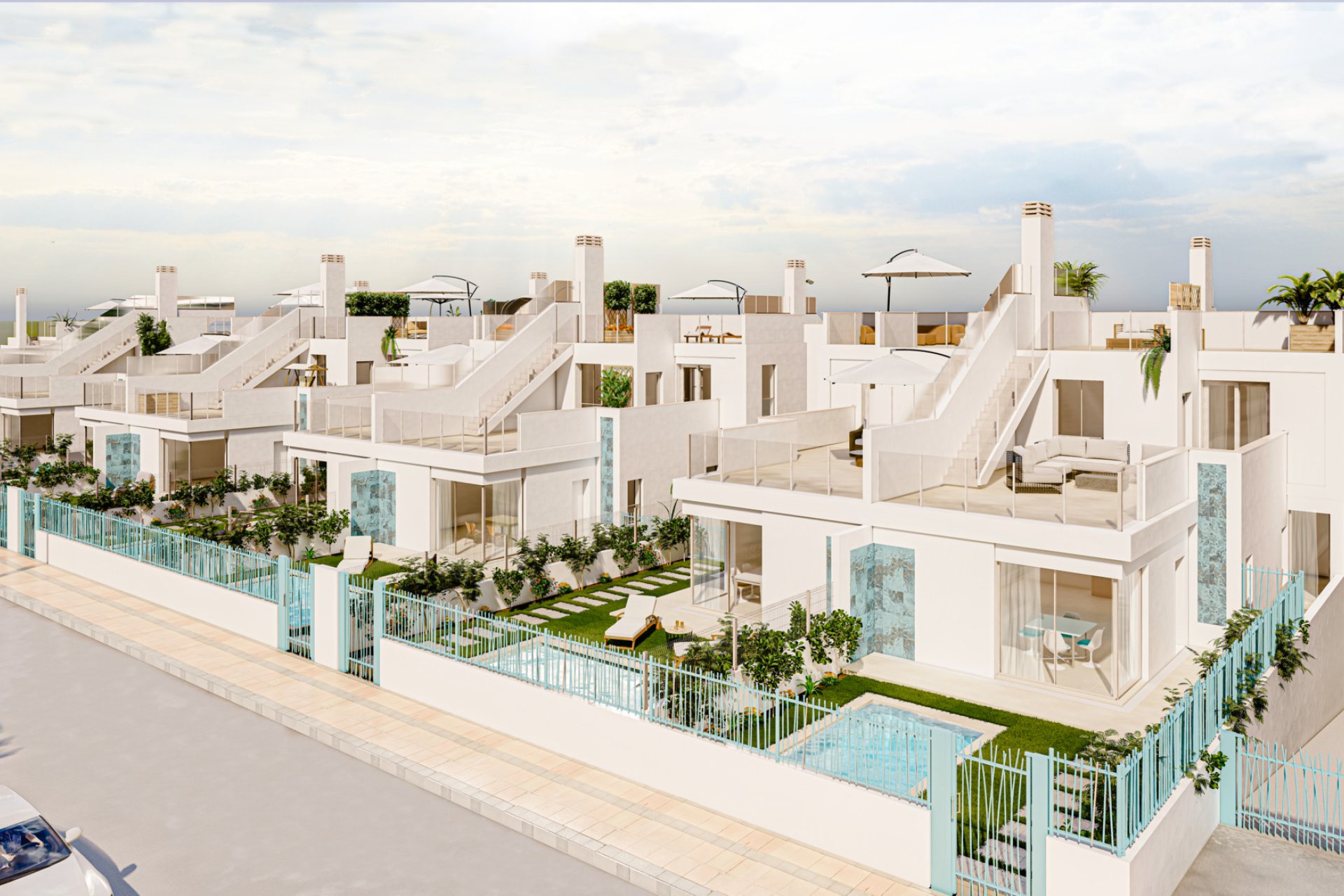 Nieuwbouw Woningen - Townhouse / Duplex / Corner - Los Alcázares