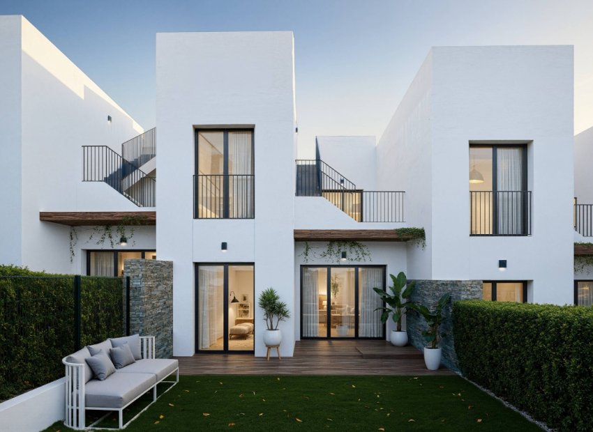 Nieuwbouw Woningen - Townhouse / Duplex / Corner - Monforte del Cid