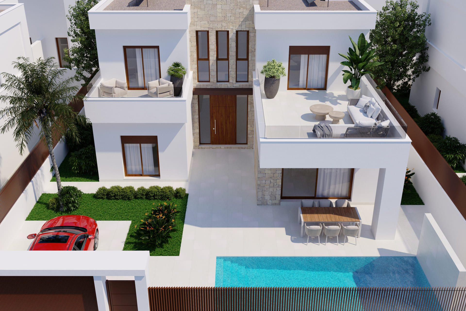 Nieuwbouw Woningen - Townhouse / Duplex / Corner - Orihuela