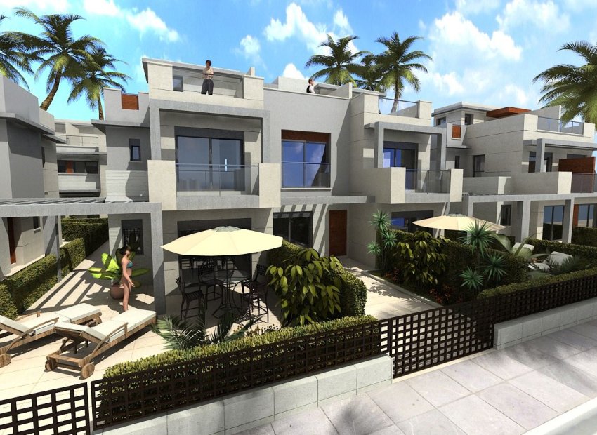 Nieuwbouw Woningen - Townhouse / Duplex / Corner - Puerto de Mazarrón