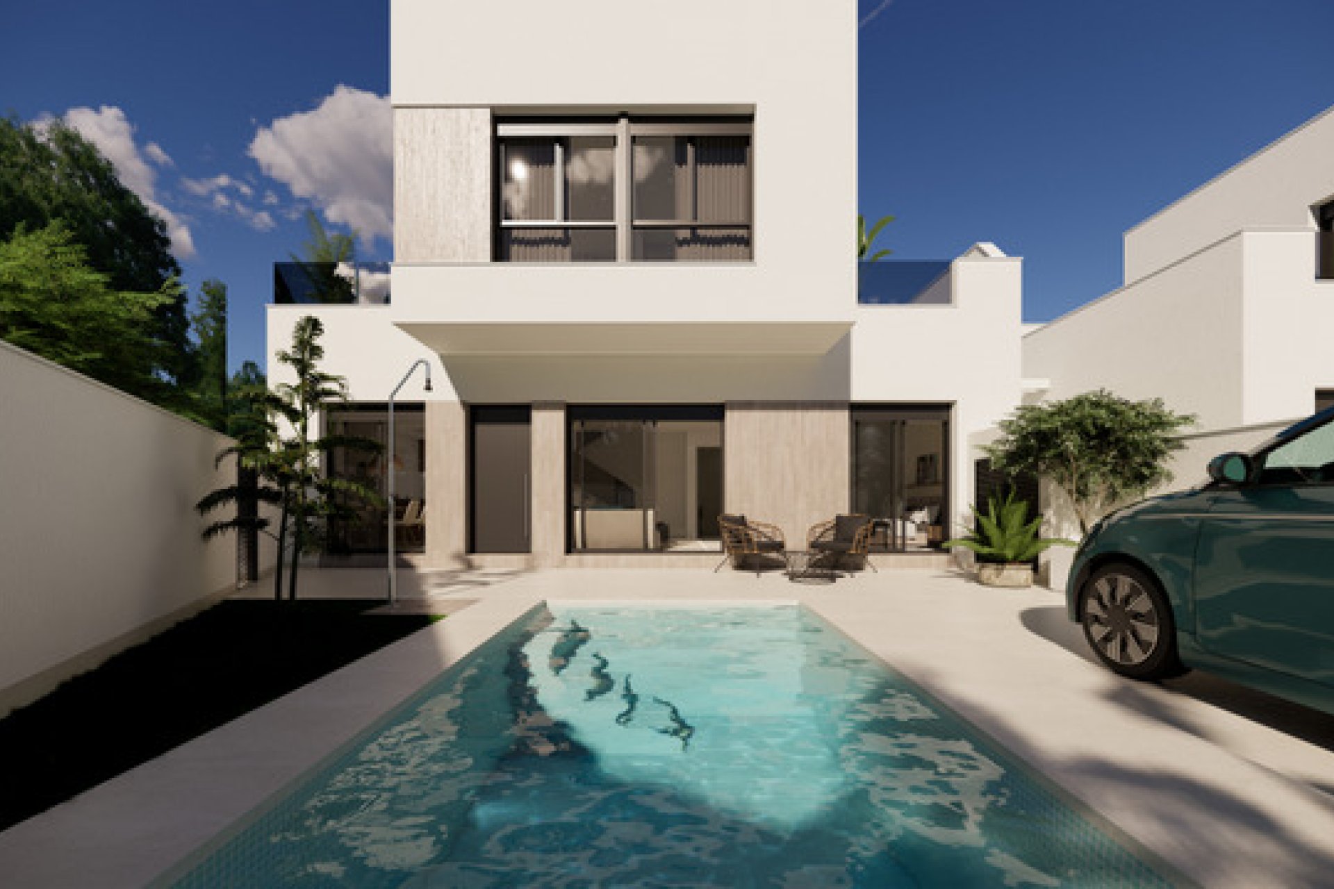 Nieuwbouw Woningen - Townhouse / Duplex / Corner - San Fulgencio