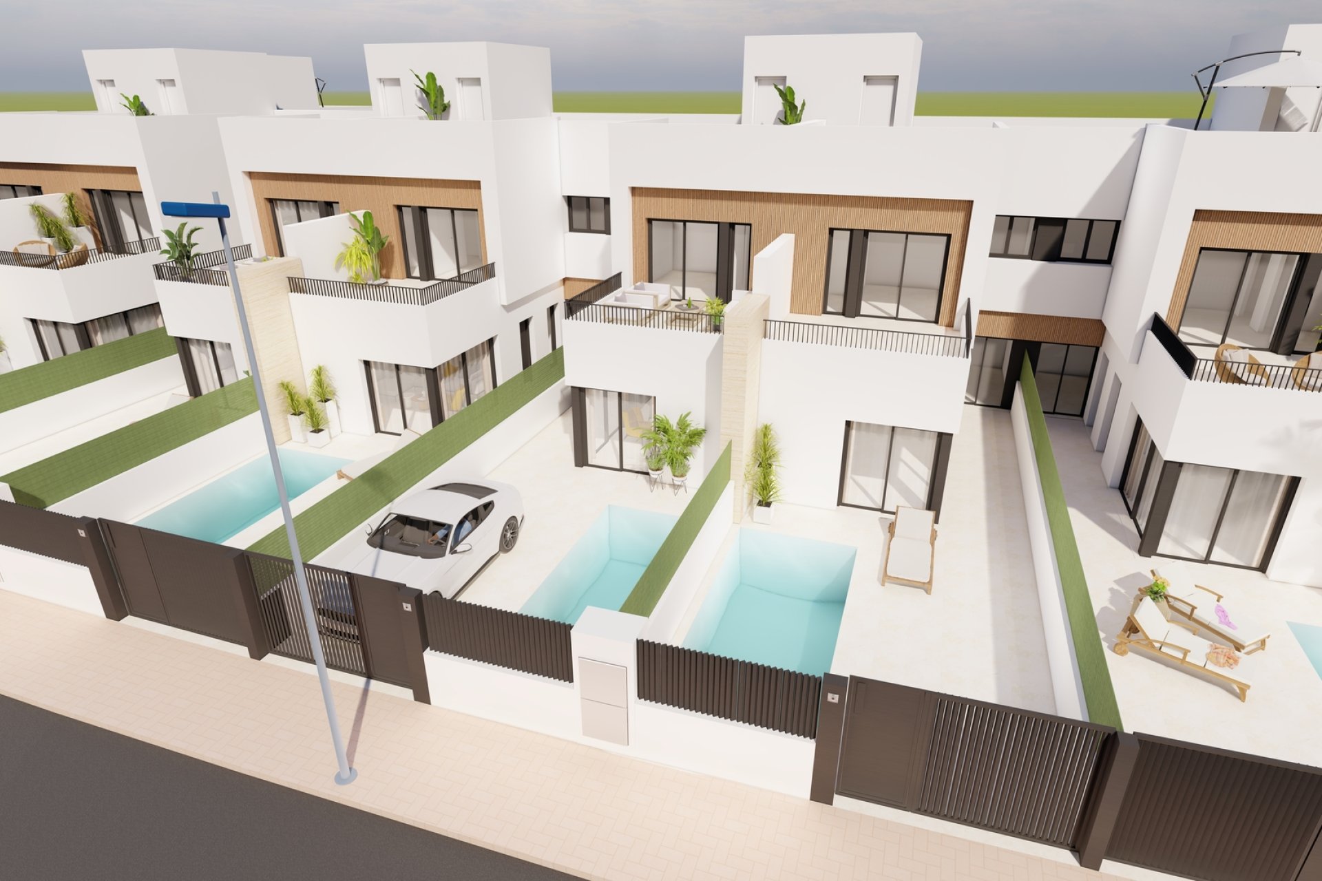 Nieuwbouw Woningen - Townhouse / Duplex / Corner - San Javier