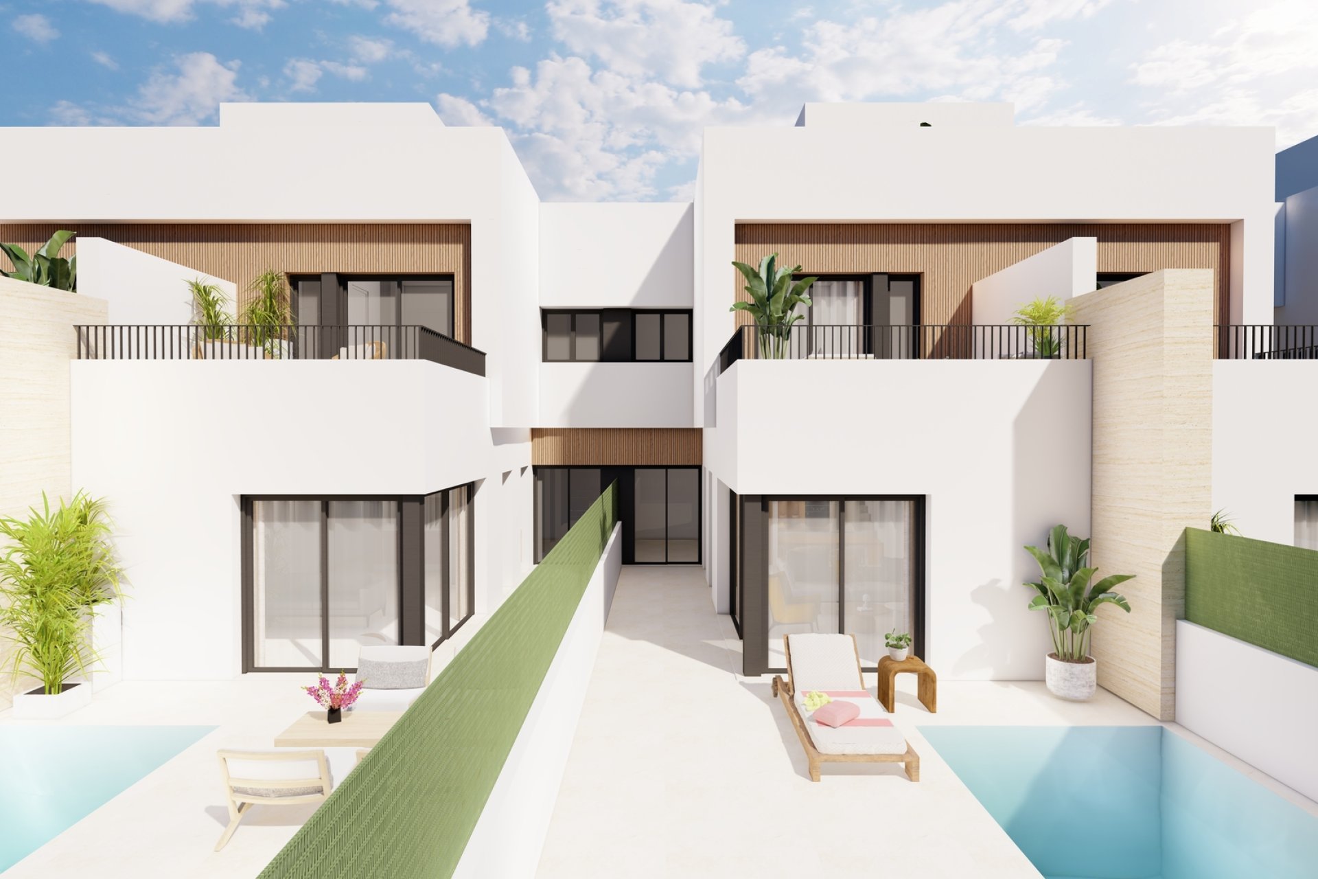 Nieuwbouw Woningen - Townhouse / Duplex / Corner - San Javier