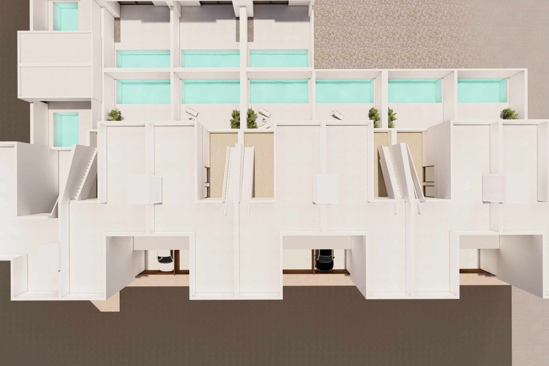 Nieuwbouw Woningen - Townhouse / Duplex / Corner - San Javier