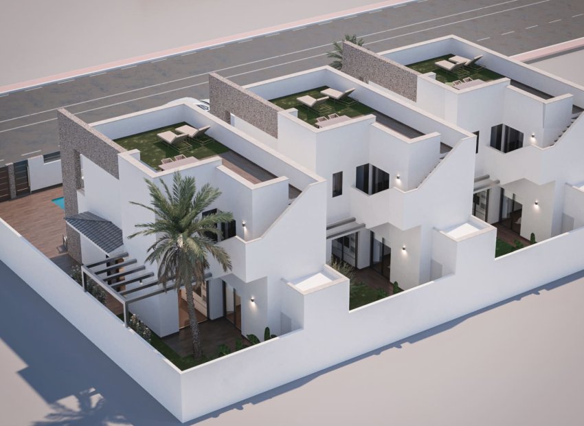 Nieuwbouw Woningen - Townhouse / Duplex / Corner - San Pedro del Pinatar