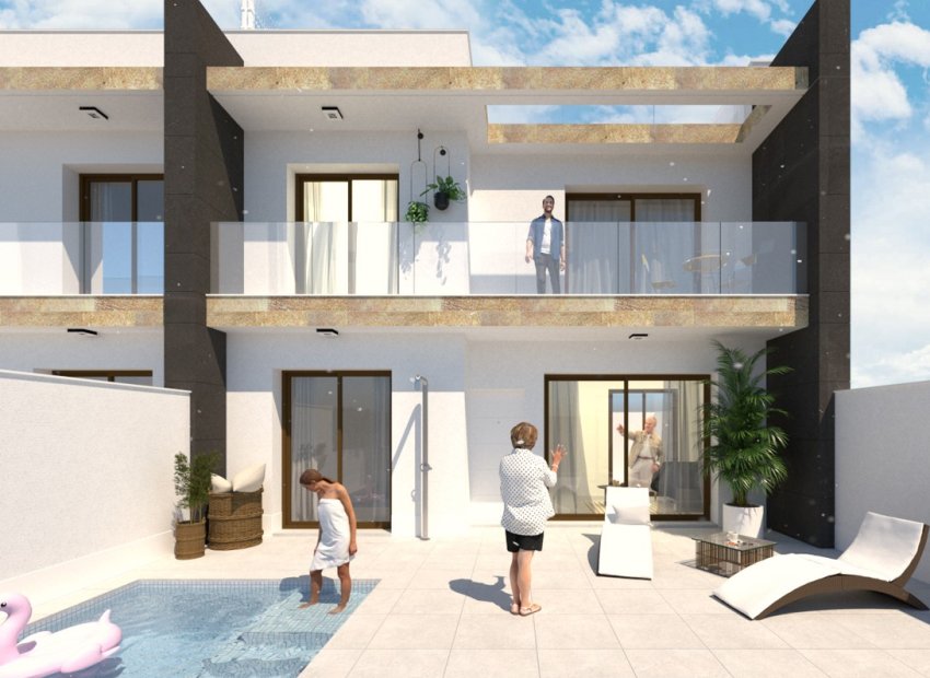 Nieuwbouw Woningen - Townhouse / Duplex / Corner - San Pedro del Pinatar