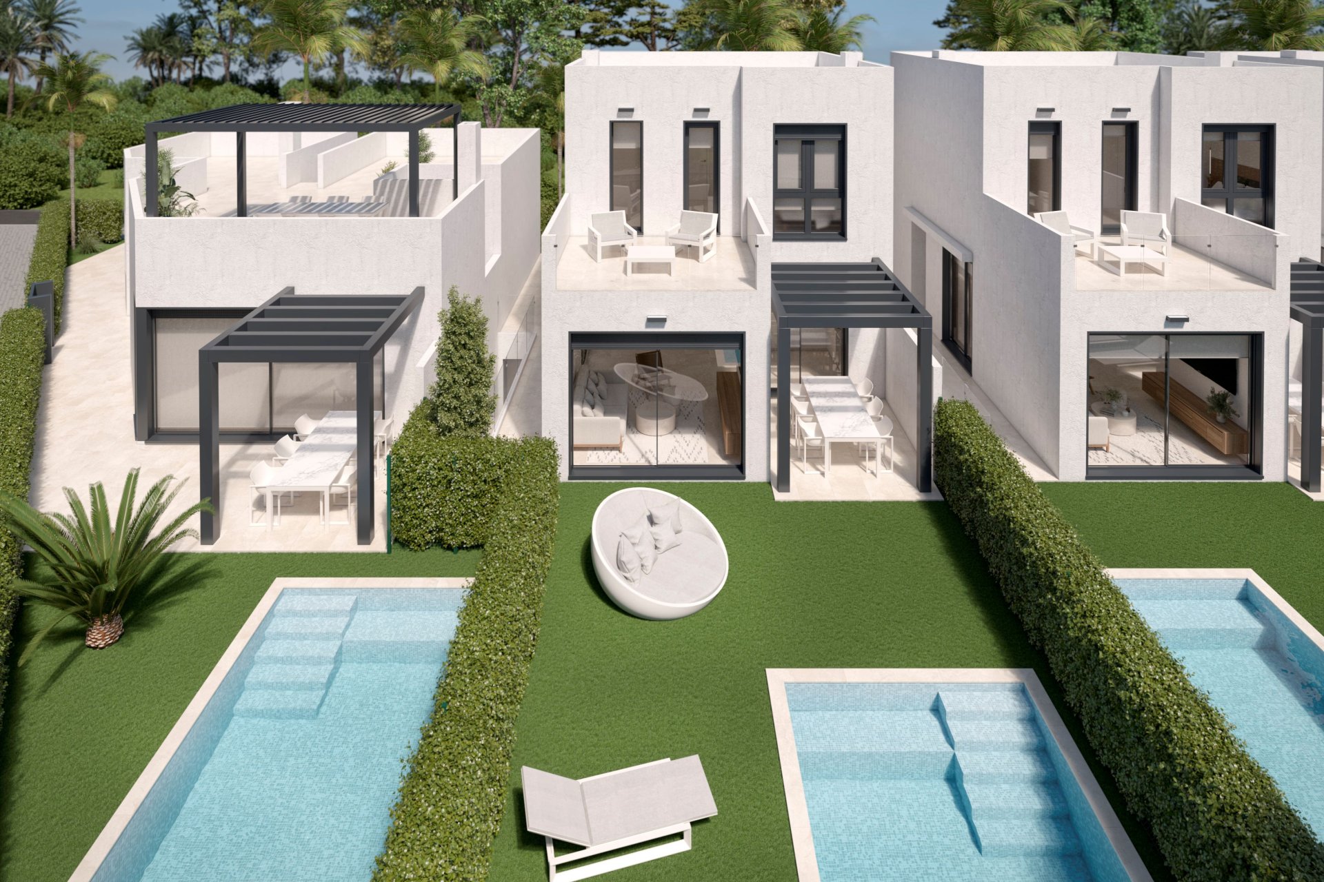 Nieuwbouw Woningen - Townhouse / Duplex / Corner - Santa Rosalía
